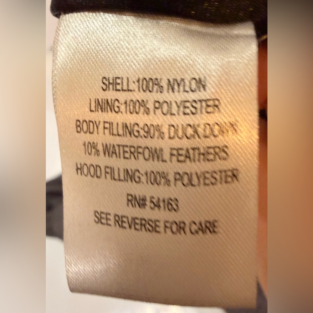 Calvin Klein Gray Long Packable Down Jacket Size … - image 4